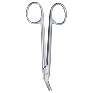 Tijeras Angulares de 4.75 Pulgadas con Acabado Arenado, Instrumento de Acero Inoxidable para Uso Dental Restaurativo y Quirúrgico - Product Image 6