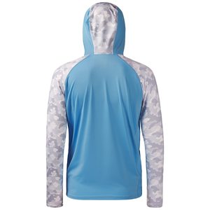 Meilleures ventes : Sweat à capuche léger de plongée et de pêche, personnalisable, motif camouflage, avec masque intégré pour la pêche - Product Image 2