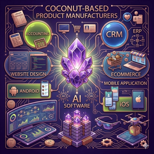 Software de IA para vendedores de productos a base de coco, Contabilidad, CRM, ERP, Diseño de Sitios Web, Comercio Electrónico, Aplicaciones Móviles Android e iOS, Software de IA - Product Image 3