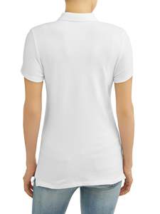 Camisas Polo de Algodón y Poliéster Teñidas Lisas, Modernas y Elegantes, de 180 Gramos, para Reuniones Casuales y de Negocios - Product Image 2