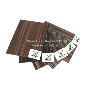 Good Quality Eco Friendly Engineered Ebony <b>Veneer</b> Panels Rotary Cut 2500x640mm for Furniture and Doors Use - Product Image 4