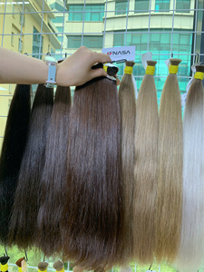 ผมต่อแบบพรีเมียม เวียดนามแท้ น้ำหนัก 300 กรัม ราคาขายส่ง จำนวนมาก มีทุกสี ความยาว 60 ซม. - Product Image 6