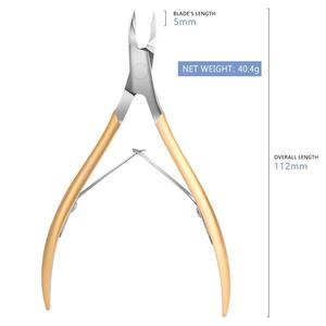 Coupe-ongles professionnel en acier inoxydable, longueur 112 mm, lame tranchante pour ongles épais, usage adulte et logo personnalisé - Product Image 4