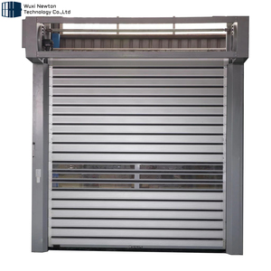 Panel <span class=keywords><strong>de</strong></span> aleación <span class=keywords><strong>de</strong></span> aluminio <span class=keywords><strong>de</strong></span> resistencia al viento <span class=keywords><strong>de</strong></span> alta eficiencia <span class=keywords><strong>de</strong></span> seguridad <span class=keywords><strong>de</strong></span> bajo precio enrollable puerta espiral rápida <span class=keywords><strong>de</strong></span> cierre rápido para taller - Product Image 4