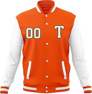 Chaqueta de Béisbol de Alta Calidad para Equipos con Logotipo Bordado Personalizado para Deportes al Aire Libre y Actividades de Club, Ropa para Hombre, Chaquetas 2026 - Product Image 2