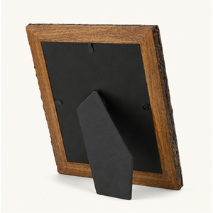 Wholesale Wooden Photo <b>Frame</b> Eco Friendly Natural Bark Edge Picture <b>Frame</b> Solid Wood Tabletop and Wall <b>Mounted</b> Home Decor <b>Frame</b> - Product Image 3
