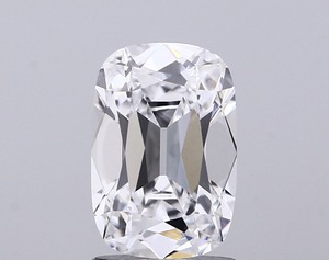 Diamant brut de 2,02 carats D VVS1, ancien diamant minier, avec une polissage excellente, un éclat incolore exceptionnel et une taille vintage, pierre de haute qualité - Product Image 1