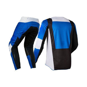 Combinaison de motocross OEM en gros, maillot et pantalon MX personnalisés avec logo, équipement de conduite tout-terrain - Product Image 4