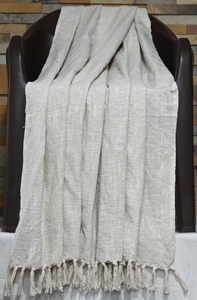 High Quality Woven Cotton <b>Throw</b> for Year-Round Comfort Navy White Cotton <b>Throw</b> for Farmhouse Style Also for Sofa & Couch - Product Image 4