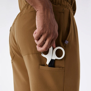Pantalon de jogging pour hommes, pantalon de travail médical, pantalon de soins infirmiers, multi-poches, confortable, vêtements de travail pour hôpital, pantalon de jogging - Product Image 6