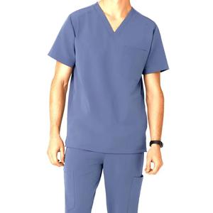Uniformes de Hospital, Uniformes Médicos, Traje de Enfermera de Manga Larga, Conjunto Elástico Personalizado para Mujer - Product Image 1