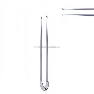 Instrumento Retractor Manual Reutilizable A-1 VERITAS Humby de 11.5 cm con Gancho Giratorio de Doble Piel y 2 Puntas - Product Image 3