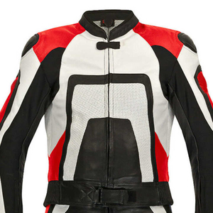 Traje de Motocicleta de Cuero con Forro Interior Suave, Traje de Motociclista de Cuero con Equipo de Protección Transpirable - Product Image 2