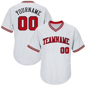 Nueva Camiseta de Béisbol Personalizada al por Mayor de Fábrica, Sublimada, Transpirable, de Poliéster de 280 g/m², con Botones, Logotipo del Equipo, Números, Tallas Grandes - Product Image 3