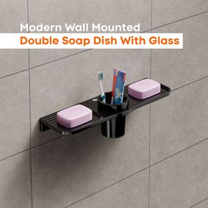 Rust Fadeproof Large <b>Square</b> <b>Mirror</b> Modern Style Wall Mounted Water Resist Anti Bacterial Feature Premium Hotel Bathroom Washroom - Product Image 3