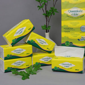 กระดาษทิชชู่สีขาวแพ็คนุ่ม3Ply บริสุทธิ์100% - Product Image 6