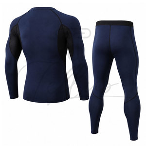 Chemises de compression pour hommes de haute qualité pour la course estivale, ensembles de chemises de compression hautement élastiques pour la musculation, modèles uniques pour hommes, vente en gros - Product Image 5