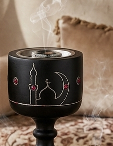 Quemador de Incienso de Madera, Decorativo, para Uso Religioso, con Aroma a Oud, Difusor de Aromaterapia para el Hogar - Product Image 3