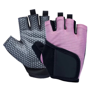 Gants de sport avancés à demi-doigts, respirants, absorbant les chocs, pour la musculation, l'entraînement, le fitness, le cross-training, avec grip, personnalisables OEM - Product Image 2