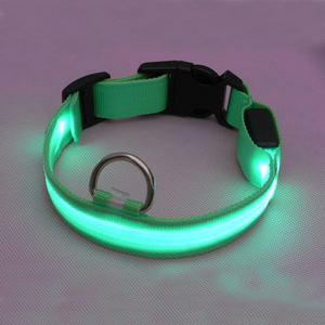 Collar de Perro Ajustable Imra Impex OEM con Hebilla Metálica Grabada Personalizada, Microfibra Reflectante y Acolchado Suave, para Correr al Aire Libre en Todas las Estaciones - Product Image 5