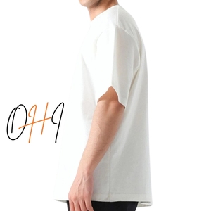 Camiseta Blanca Oversize Unisex con Logo Personalizado, 100% Algodón, de Alto Gramaje, Lisa, Estilo Urbano, Hombro Caído, Cuello Redondo, Venta al por Mayor - Product Image 4