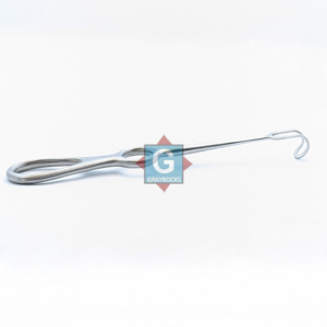 Retractor Quirúrgico Dental Tipo Middeldorf, Instrumento Manual de Acero Inoxidable Clase I, Color Plateado, Agarre Ergonómico, Certificado CE - Product Image 2