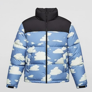Customizable Eco-Friendly Streetwear <b>Utility</b> Puffer <b>Jacket</b> for <b>Men</b> Winter Outdoor Waterproof Plus Size Heavy Duty Parka Top - Product Image 1