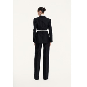 New Trending Products 2026 Women's <b>Blazer</b> Suit ODILE DOUBLE-LAYER NECK <b>BLAZER</b> Woven Regular Single Breasted women's <b>blazer</b> <b>set</b> - Product Image 3
