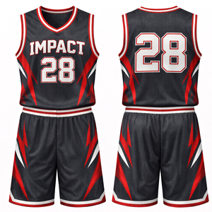 Fabricant d'uniformes de basketball en gros fournissant aux écoles, ligues et clubs de grandes quantités de maillots et de shorts personnalisés - Product Image 2