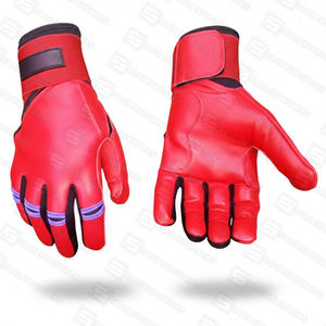 Guantes de Entrenamiento Deportivo Profesionales Ligeros de Cuero Cabretta 100% Original, para Béisbol y Sóftbol, Ambidiestros, Juveniles, para Bate de Madera - Product Image 5