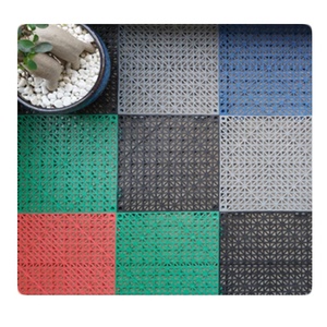 Non-Slip Splicing Drainage <b>Mats</b> for Deck, Shower, Kitchen, Drain Pool, Sauna <b>Bath</b>, Indoor Outdoor (<b>Black</b>) - Product Image 5