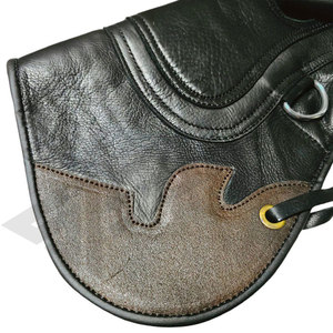 Modern Premium Cowhide Leather Eco-Friendly Falconry Gloves Double-Layer Protection Four Seasons Safe Bird Handling Hunting - Product Image 6