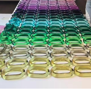 Chaîne à maillons en résine artisanale de haute qualité pour décoration murale - Product Image 2