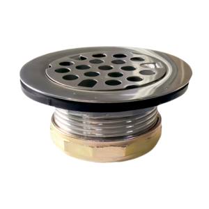 Colador Dúplex de Acero Inoxidable con Recubrimiento Cromado para Abertura de Fregadero de Barra de 1-1/2 Pulgadas, Uso en Cocina - Product Image 1