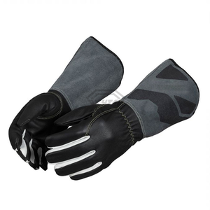 Custom Leather Beekeeping <b>Gloves</b> Protective <b>Long</b> Cuff Apiary Safety <b>Gloves</b> Durable Cowhide Sting Resistant Work <b>Gloves</b> - Product Image 2