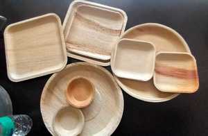 Platos Desechables de Hoja de Areca - Vajilla Compostable Premium para Restaurantes y Eventos - Product Image 3