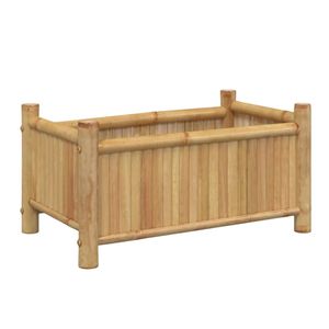 Pot de fleurs en bambou fait main en gros pour le Moyen-Orient – Jardinière en bambou naturel écologique pour décoration intérieure et extérieure - Product Image 3