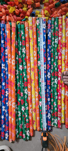Mango de Escoba de Madera de 70 CM con Diseño Floral de PVC, para Uso Doméstico, Impermeable, Ecológico, de la Mejor Calidad, Hecho en Vietnam - Product Image 4