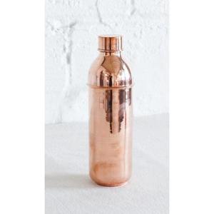 Bouteille d'eau en cuivre de luxe moderne pour le bureau, la maison et la salle de sport, avec un design métallique élégant et artistique - Product Image 3