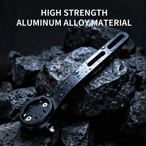 ที่ยึดกล้องคอมพิวเตอร์จักรยานอลูมิเนียมอัลลอยด์มือจับจักรยานอุปกรณ์เสริมจักรยานตัวยึดจักรยานสำหรับ Garmin Bryton Wahoo - Product Image 4