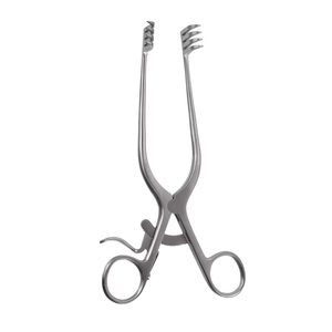 Premium Adson Cerebellar Retractor 4x4 Prong Stainless Steel Self-Retaining Neurosurgical Adson Cerebellar Scalp Retractor - Product Image 1
