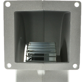 Ventilateur centrifuge industriel 146x100mm avec pales en acier inoxydable, montage sur conduit, personnalisable ODM/OEM - Product Image 4