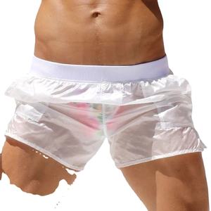 2024ขายส่งว่างเปล่าฤดูร้อนแห้งเร็วคุณภาพสูงกันน้ําสบายๆHyaline Beachกางเกงขาสั้นกางเกงว่ายน้ําว่ายน้ําสั้นสําหรับชาย - Product Image 6