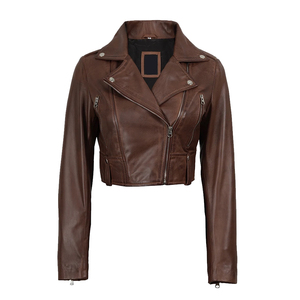 Chaqueta de Cuero Genuino de Alta Calidad para Hombre, Ligera, Económica y Moderna, para Uso Diario - Product Image 4