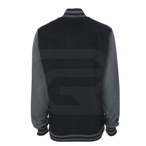 Chaqueta de béisbol de algodón con logotipo bordado personalizado al por mayor, chaqueta universitaria de lana para personalización, servicio de fábrica superventas - Product Image 5