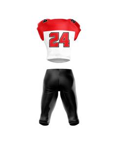 Uniformes de football américain conçus sur mesure et respirants OEM Club Jersey fabriqués en usine par sublimation bon marché - Product Image 5