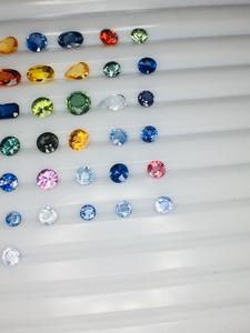 Safires Naturales Multicolor, Corte Mixto, Calidad AAA, Brillo Superior, Certificación IGI, Suministros para Joyería, 5-10mm, 50 Unidades - Product Image 6