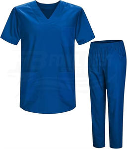 Uniformes Médicos de Lona Lavables Antiarrugas de Alta Calidad en Oferta, Conjuntos de Uniformes de Hospital Unisex, Diseño Personalizado sin Costuras, Servicios OEM - Product Image 2