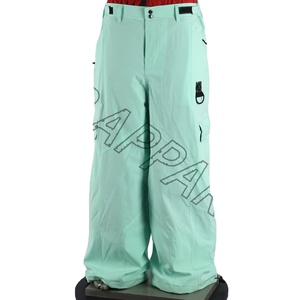 Custom Mint Winter Ski <b>Pants</b> D-Ring Warm <b>Down</b> Insulation Layer Waterproof Windproof Plus Size Unisex Adjustable Waist Loose Fit - Product Image 1