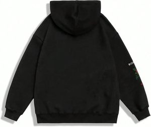 Nouveau design, sweat à capuche pour homme en coton 100%, manches longues, col rond, imprimé, personnalisable, grande taille, Bangladesh - Product Image 2